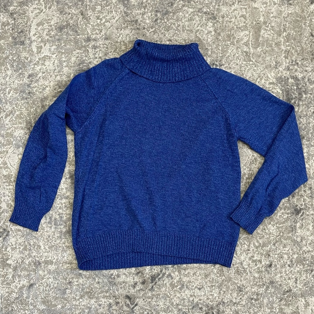 Karen Scott Royal Blue Turtleneck Sweater